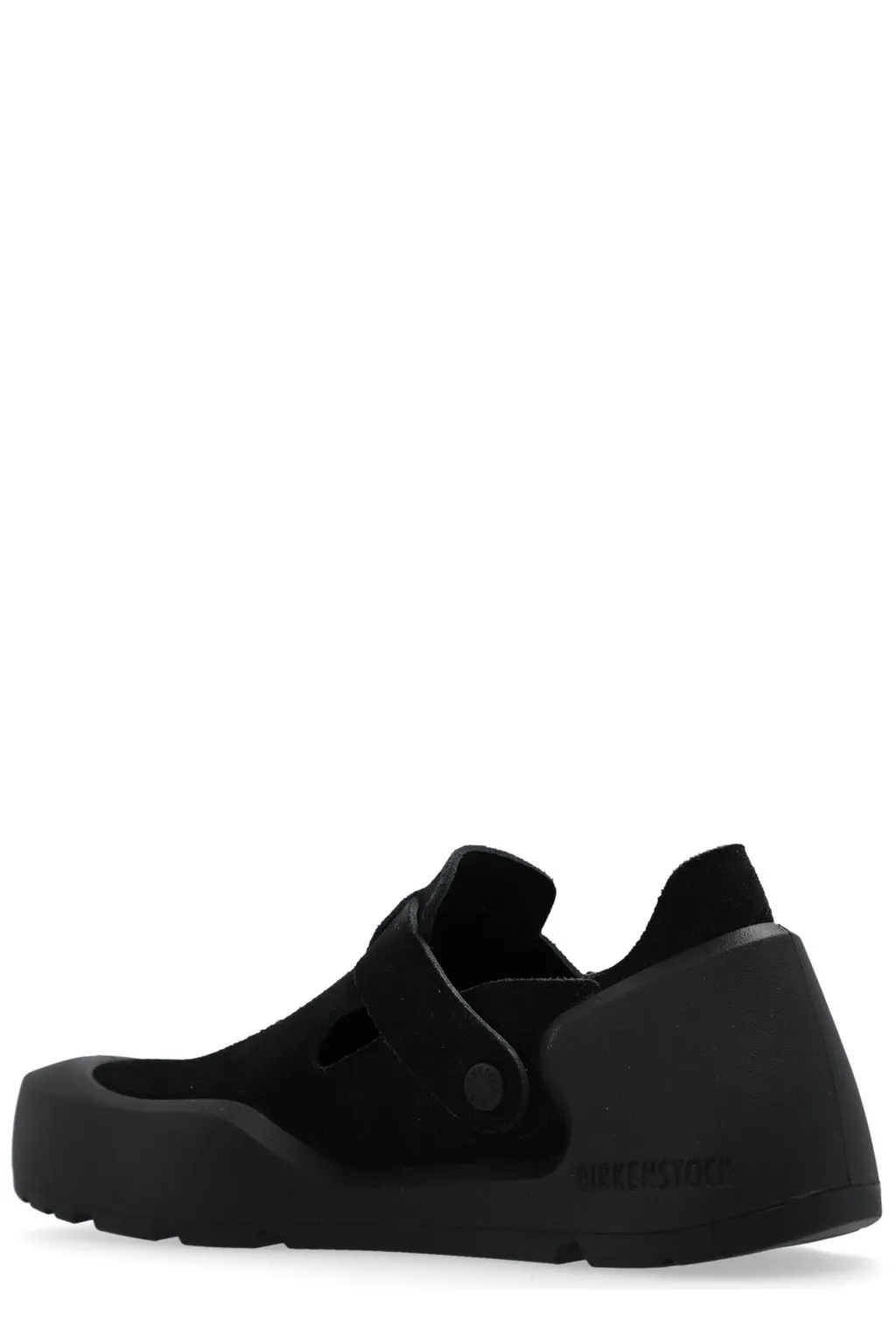 Logo-Debossed Round-Toe Trainers