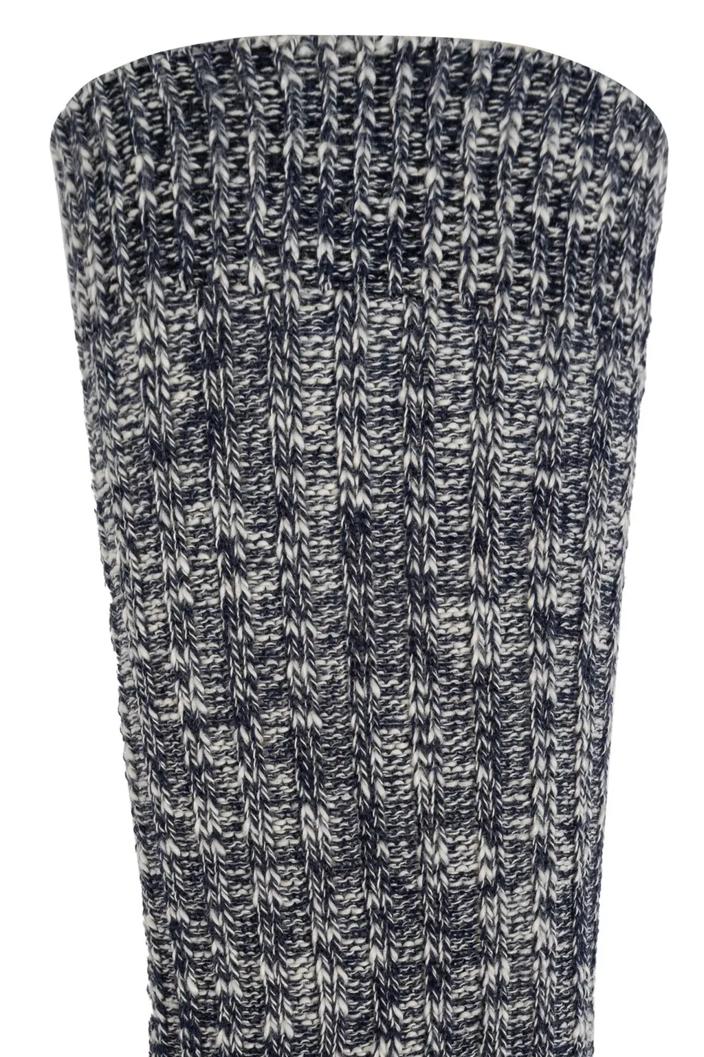 Ribbed-Knit Crew Socks