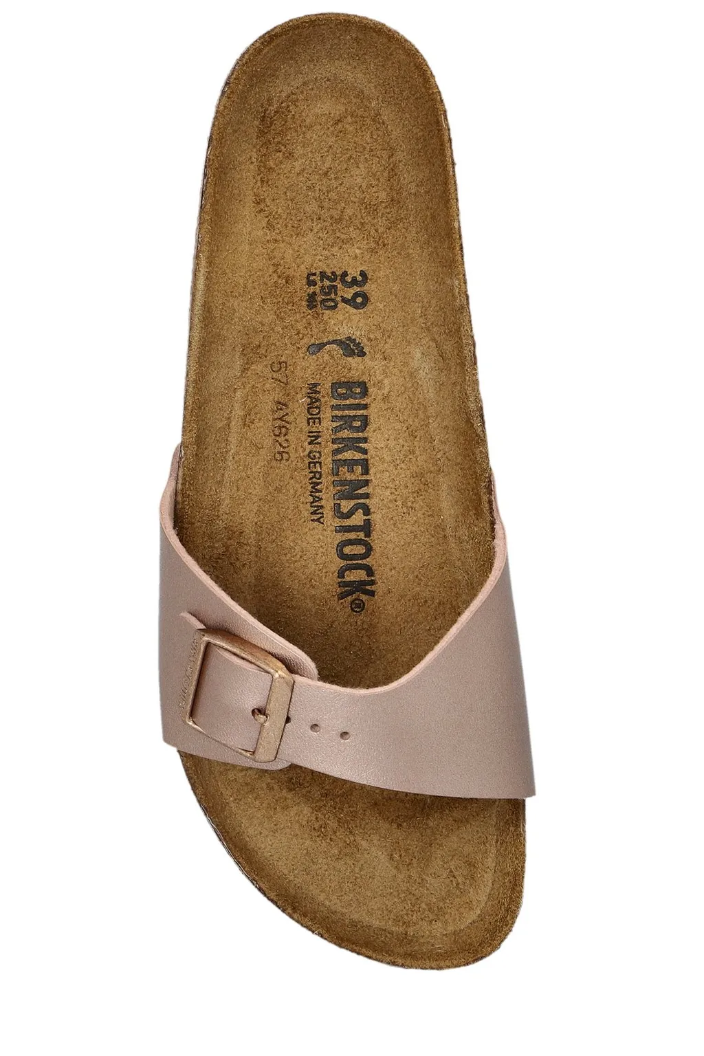 Madrid Metallic Effect Slip-On Sandals
