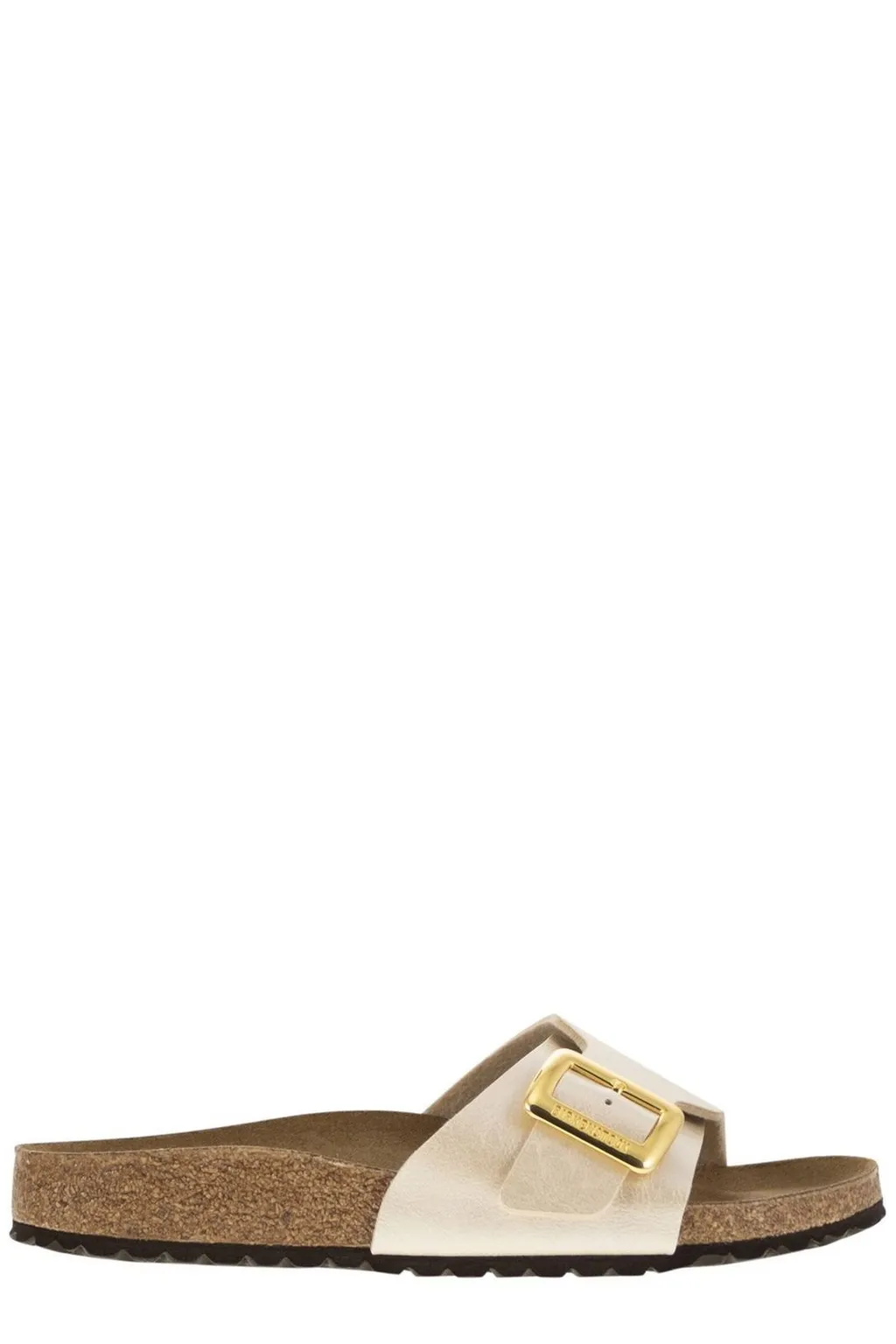 Catalina Cushion Buckle Round Open Toe Sandals