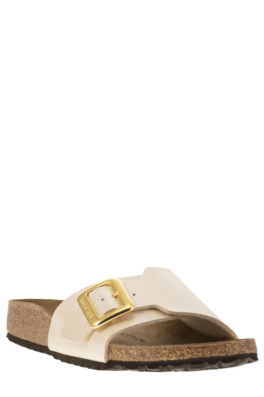 Catalina Cushion Buckle Round Open Toe Sandals