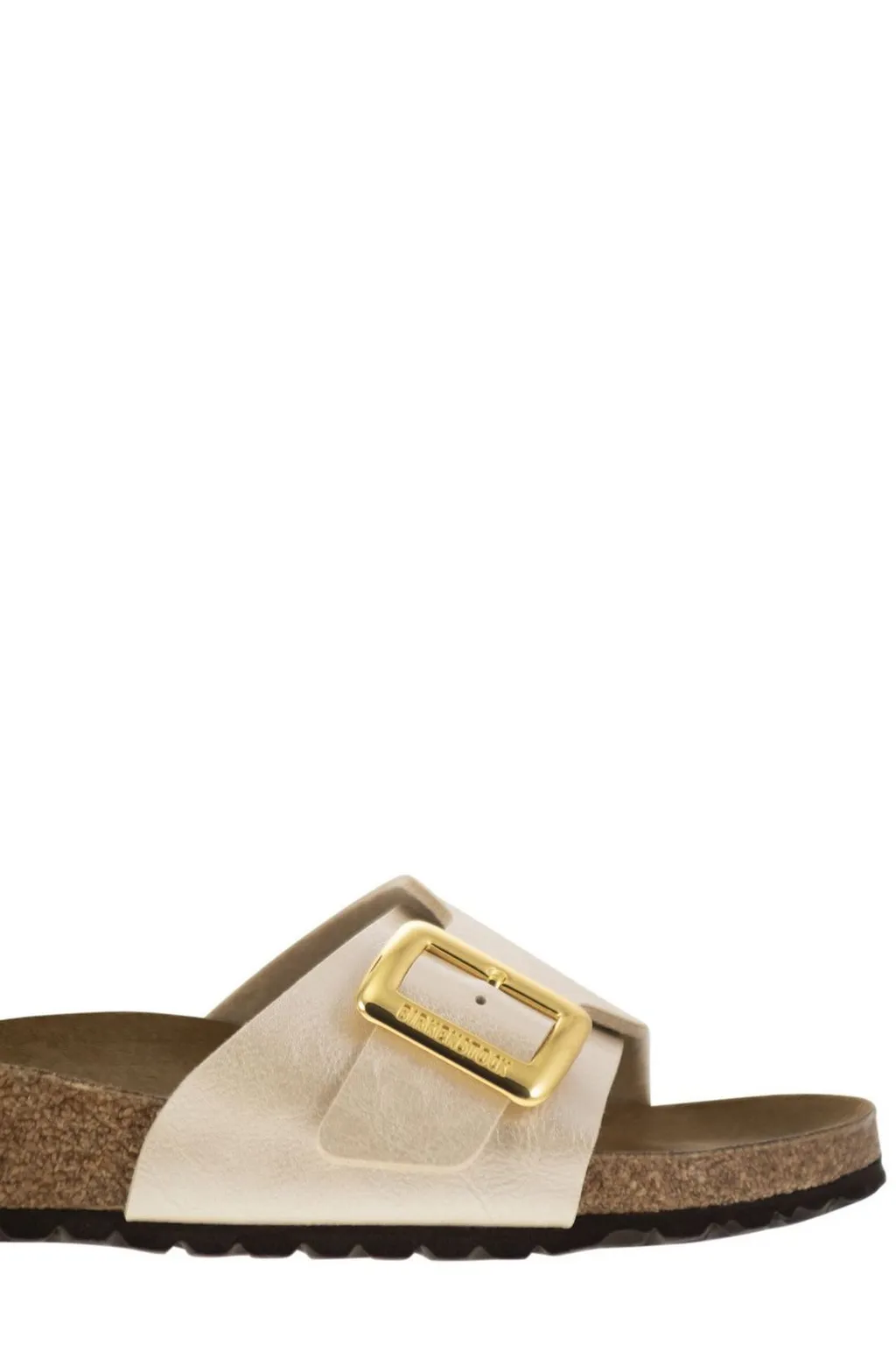 Catalina Cushion Buckle Round Open Toe Sandals