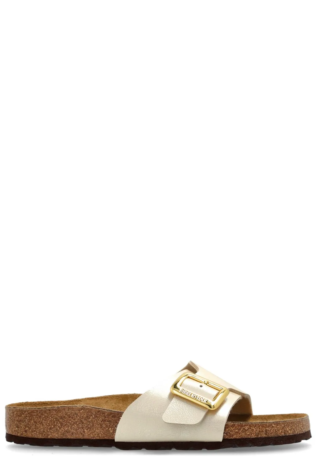 Catalina Cushion Buckle Round Open Toe Sandals