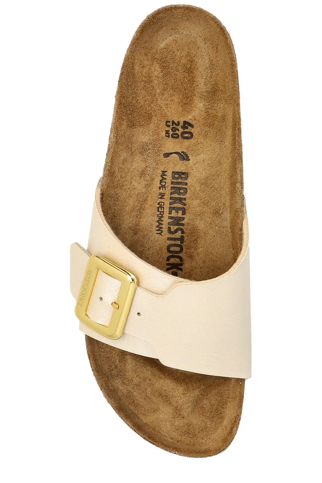 Catalina Cushion Buckle Round Open Toe Sandals
