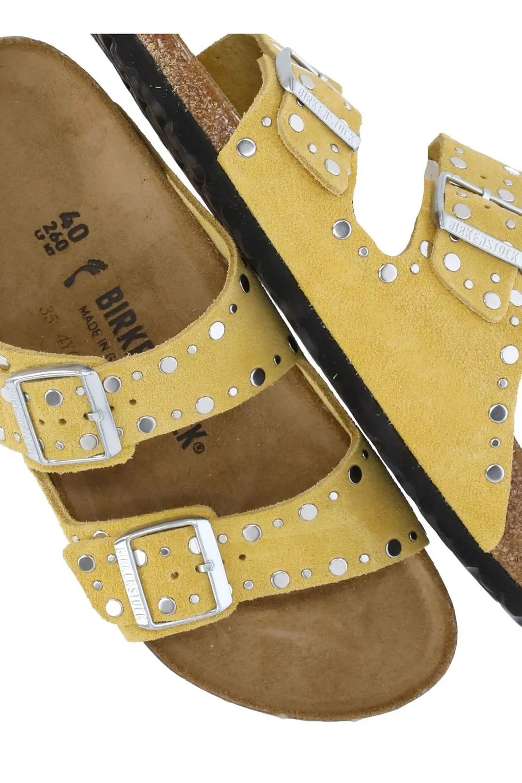 Arizona Rivet Slip-On Sandals