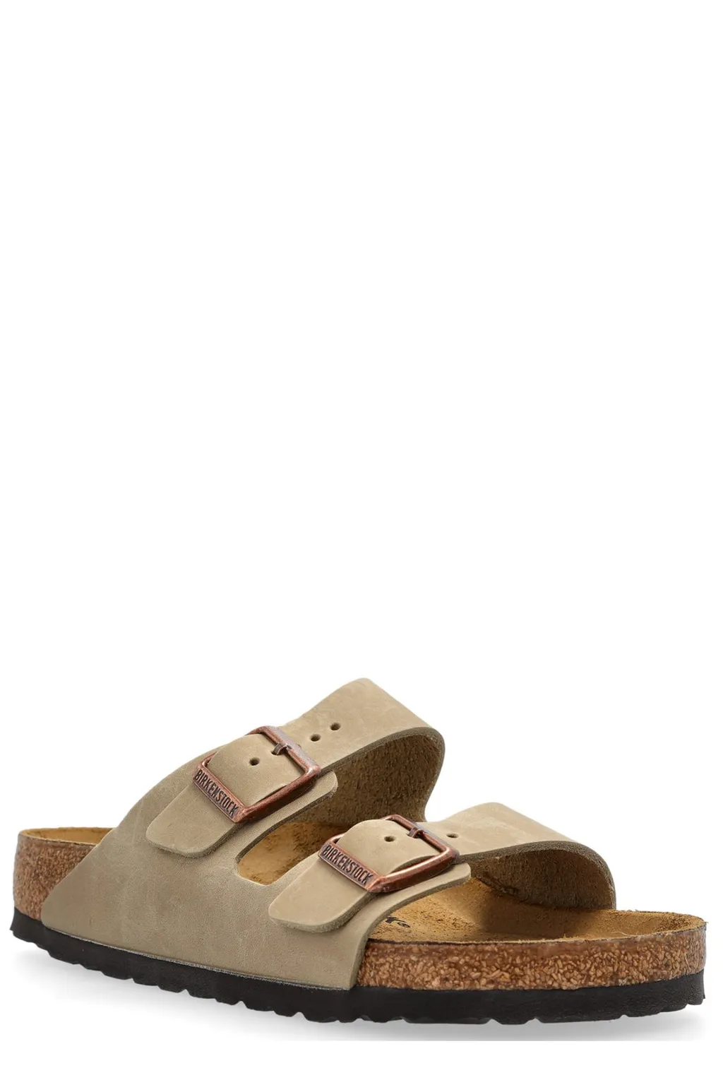 Double-Strap Slip-On Sandals