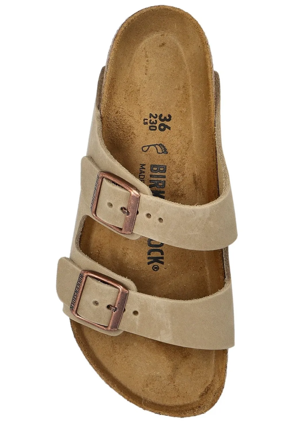 Double-Strap Slip-On Sandals