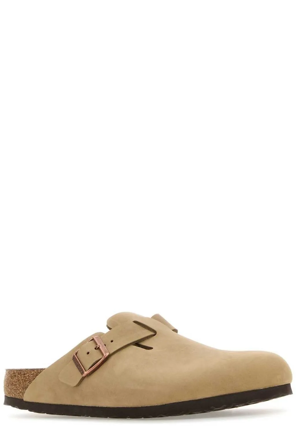 Boston Soft Footbed Buckle Detailed Mules