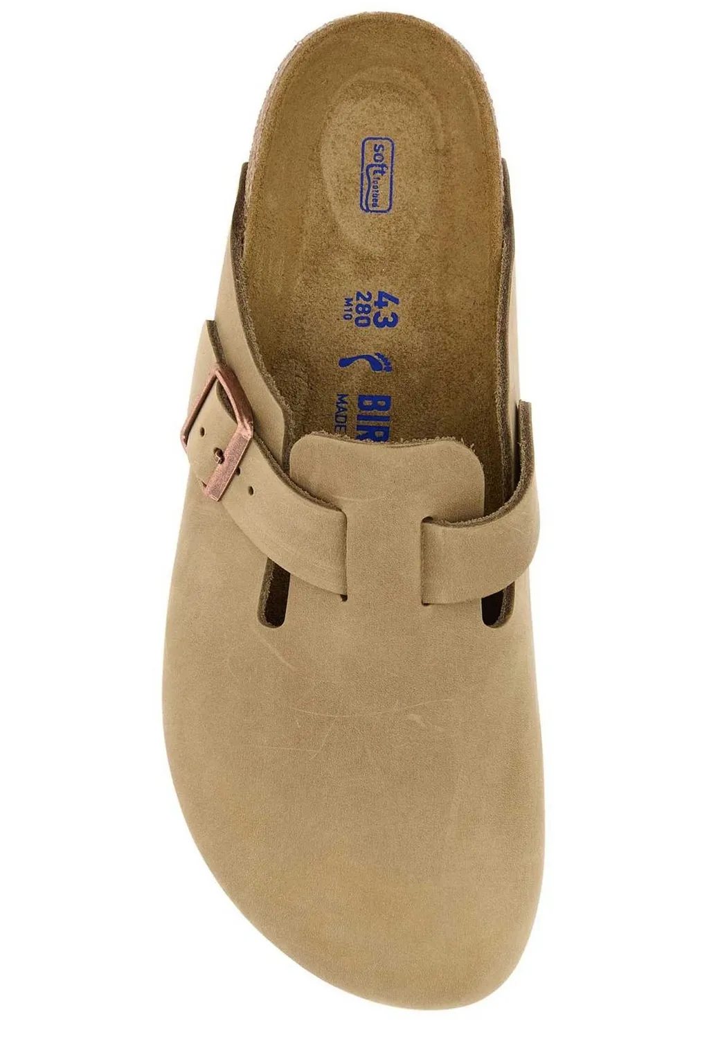 Boston Soft Footbed Buckle Detailed Mules