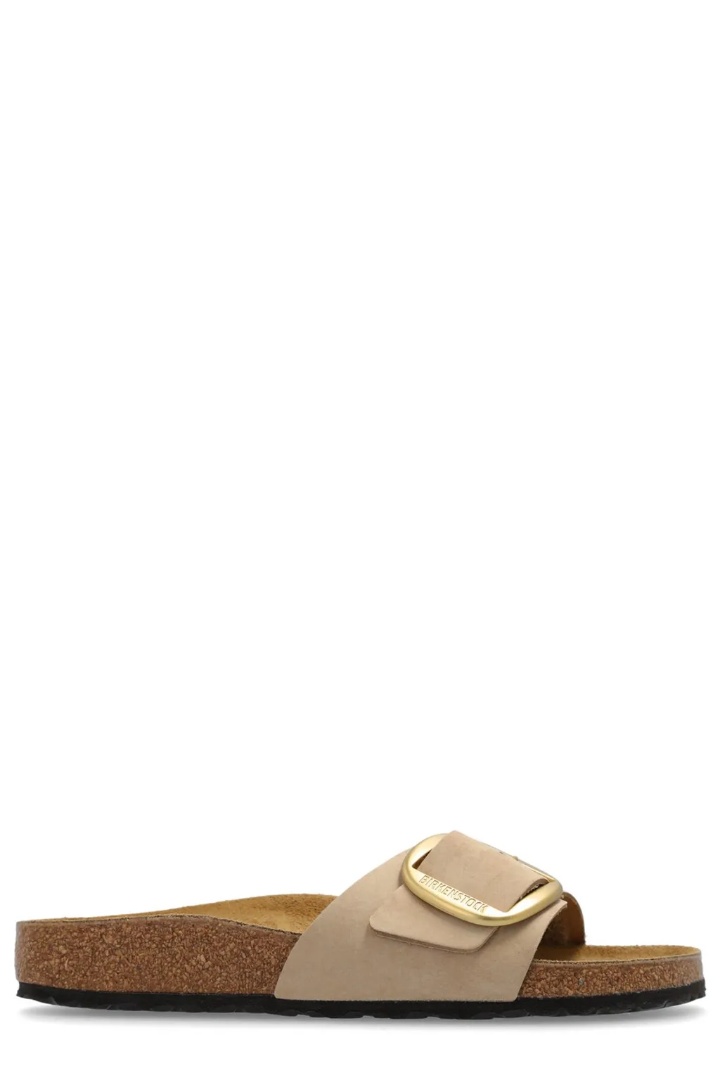 Madrid Big Buckle Slip-On Sandals