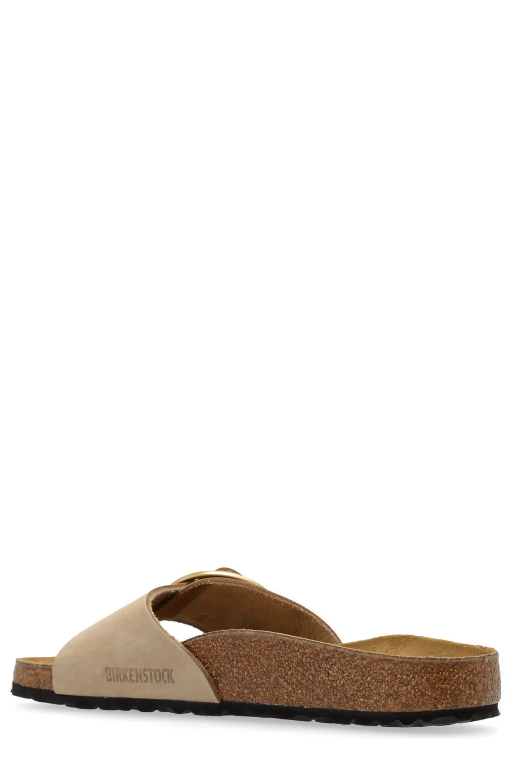 Madrid Big Buckle Slip-On Sandals