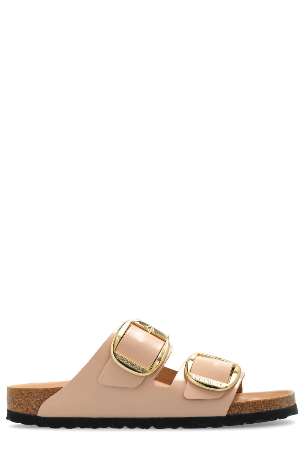Slip-On Buckled Sandals