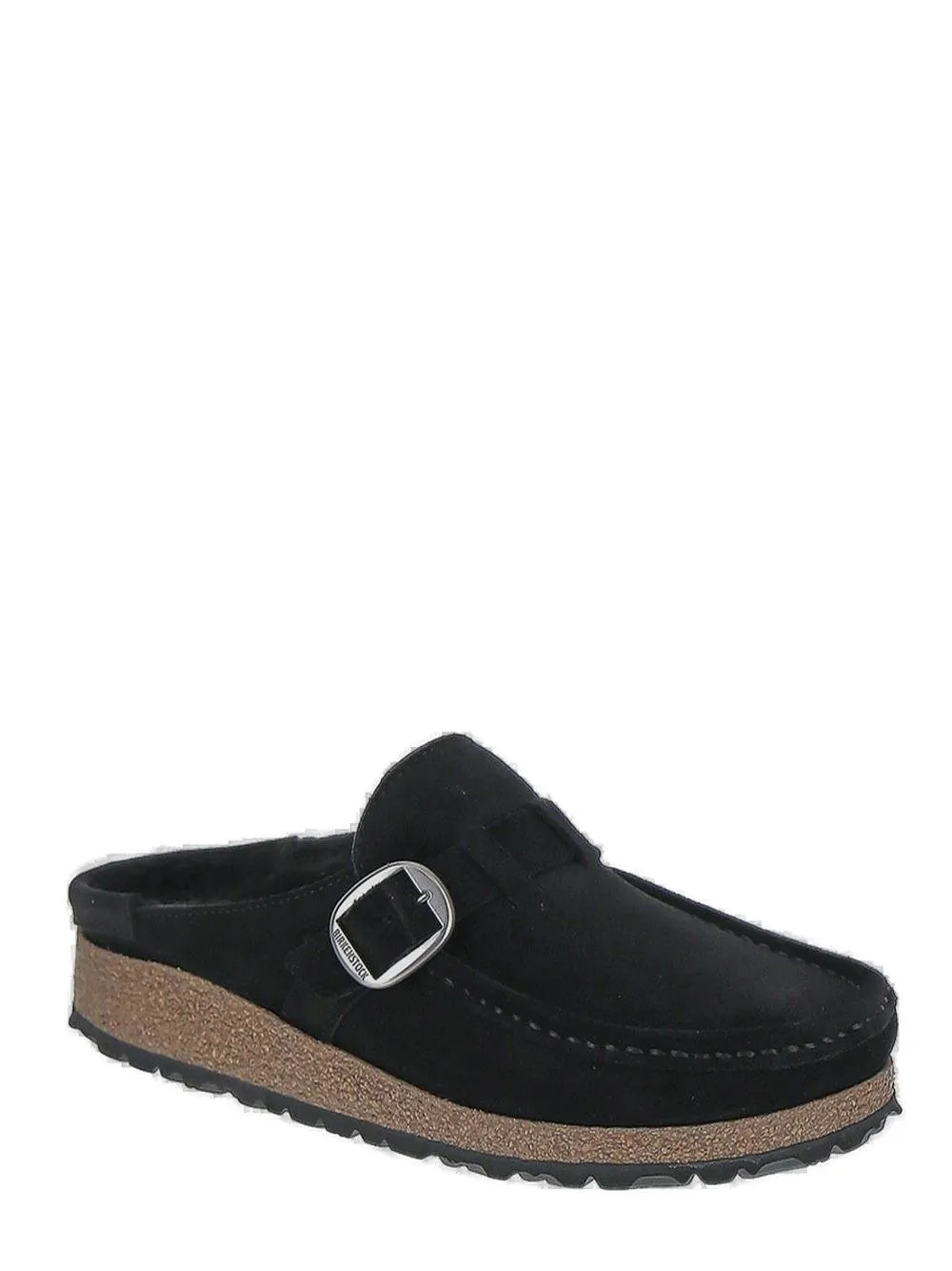 Buckle Detailed Slip-On Sandals