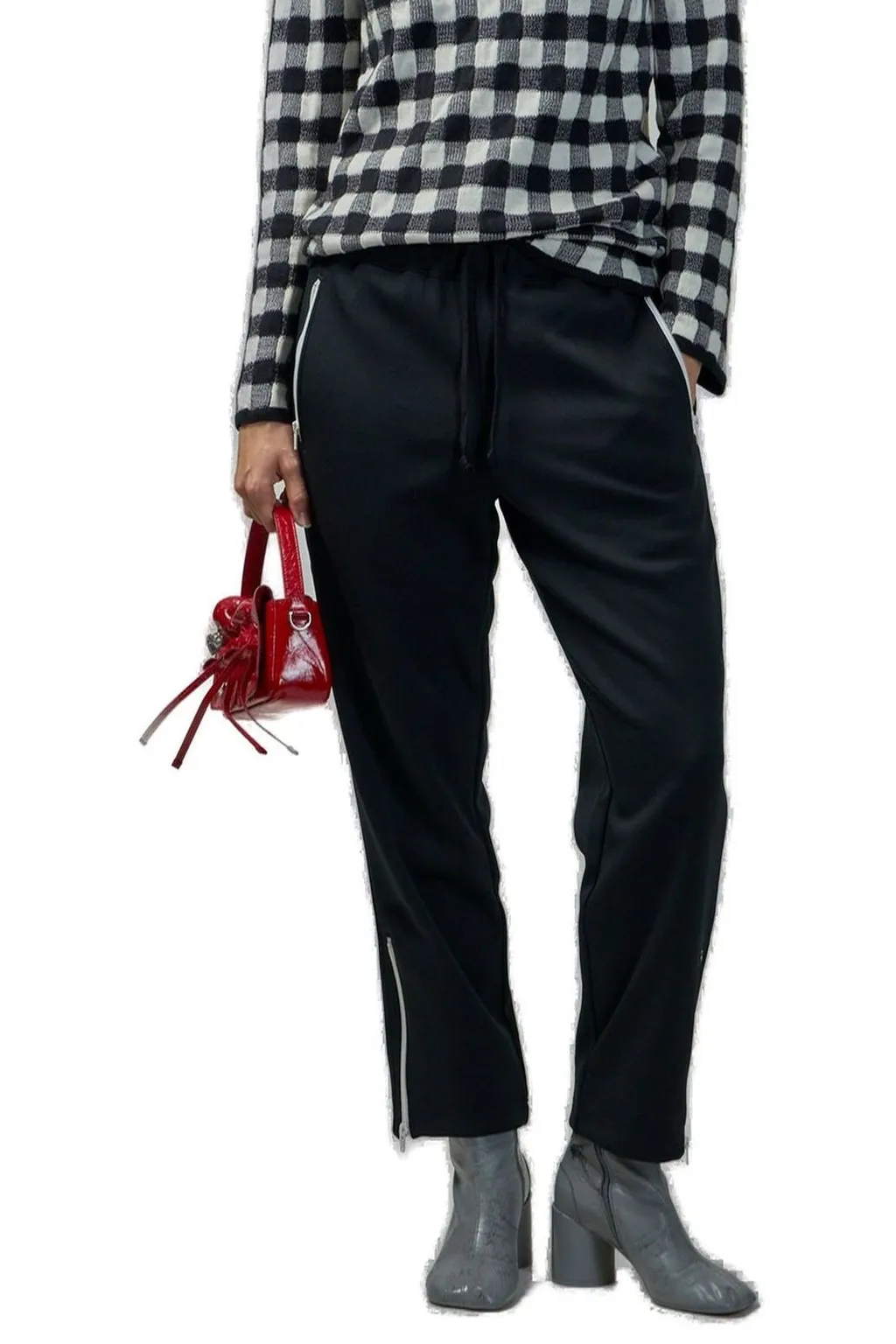 Cropped Track Pants