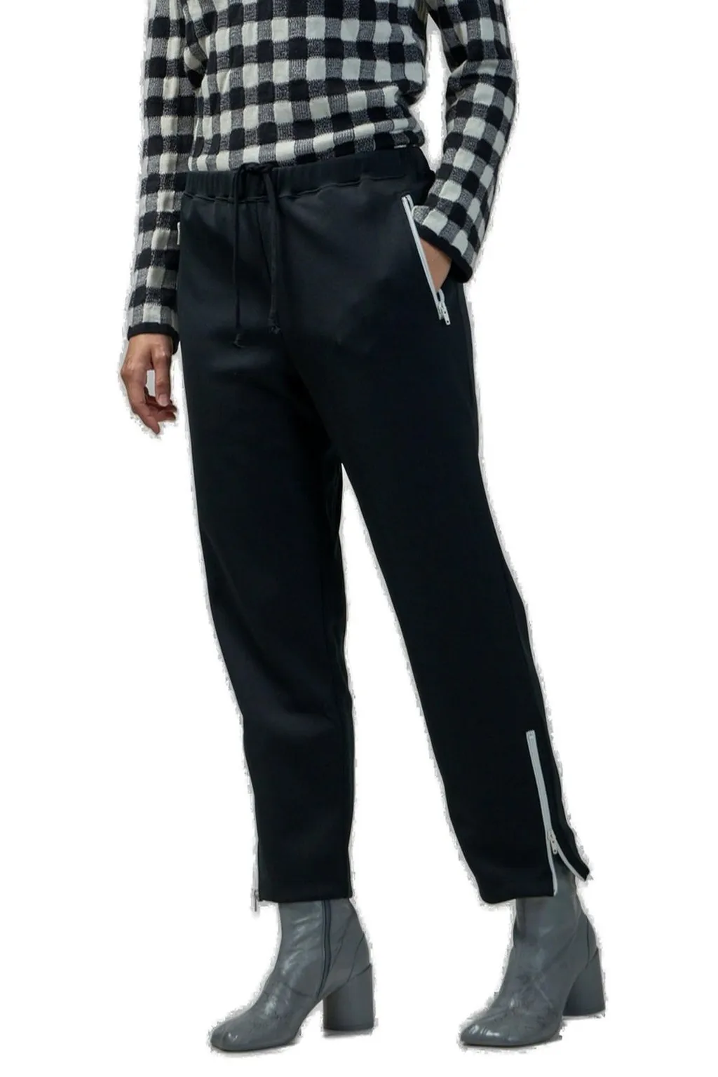Cropped Track Pants