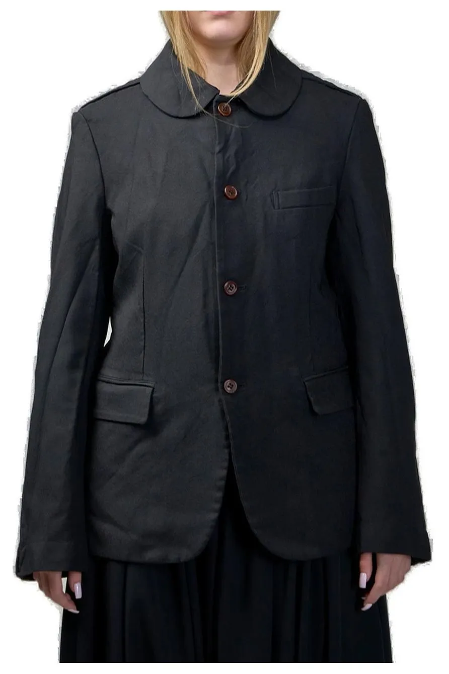 Single-Breasted Tailored Blazer