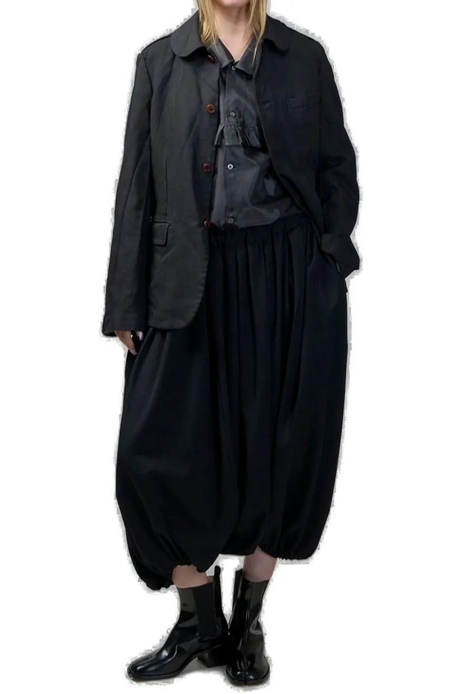 Single-Breasted Tailored Blazer