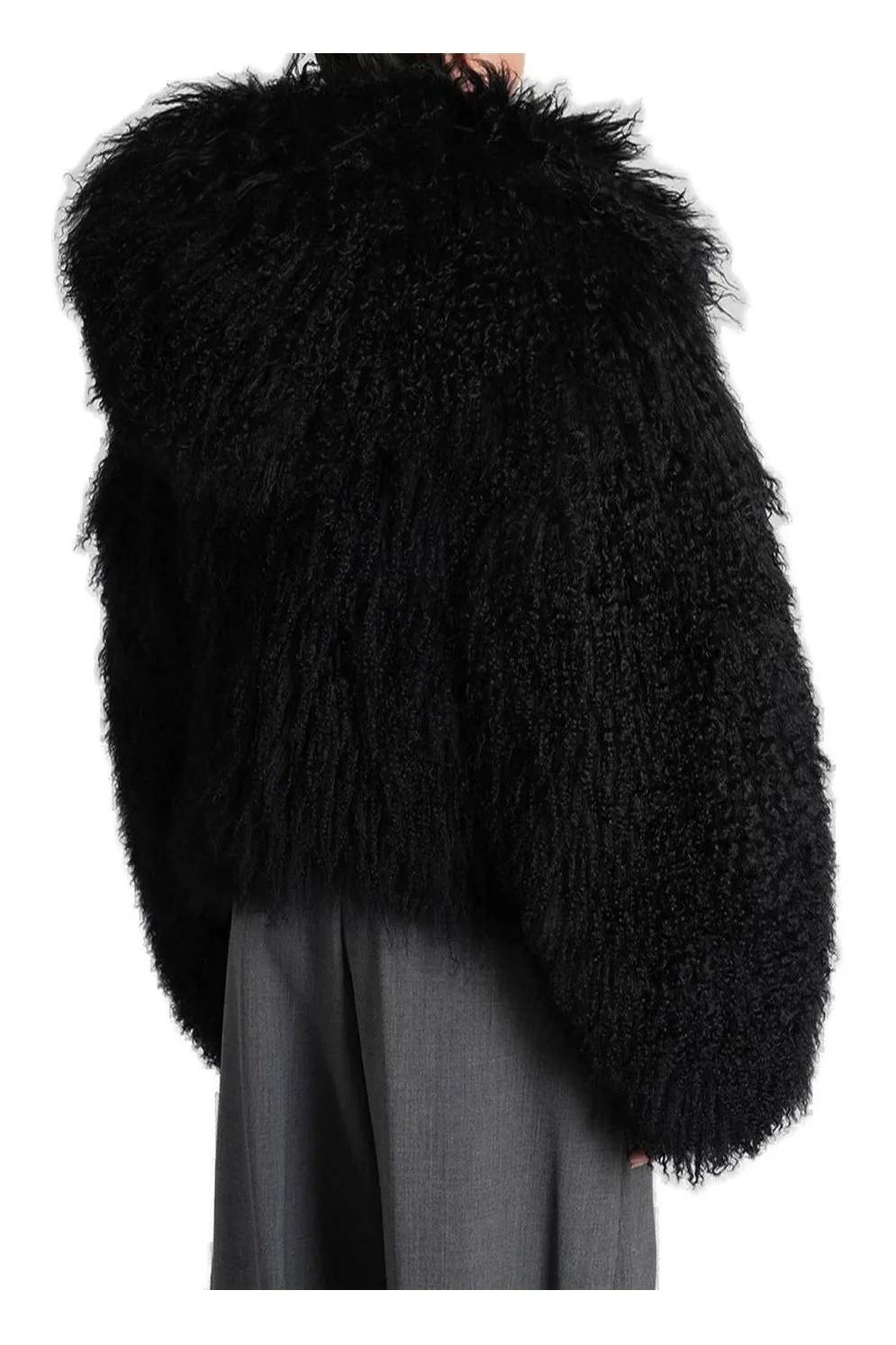Long Sleeved Fur Jacket