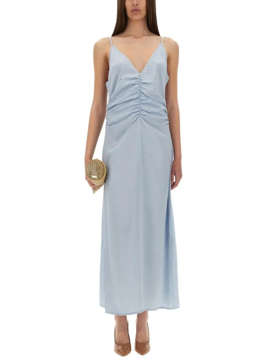 Atalia Ruched Midi Dress