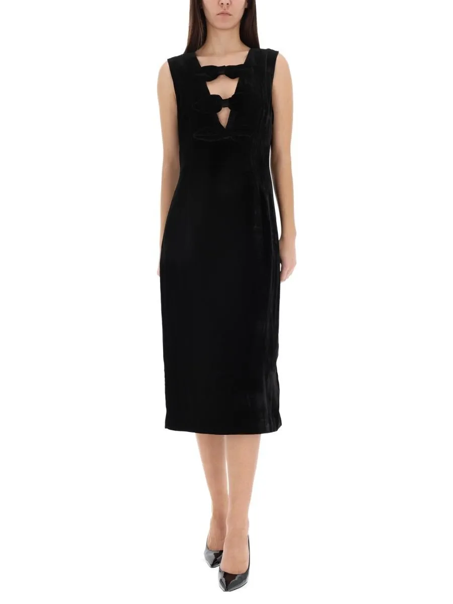 Ajka Cut-Out Dress