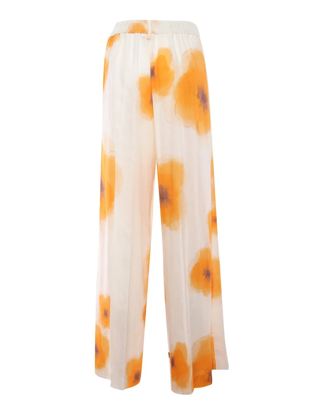 Floral-Printed Trousers