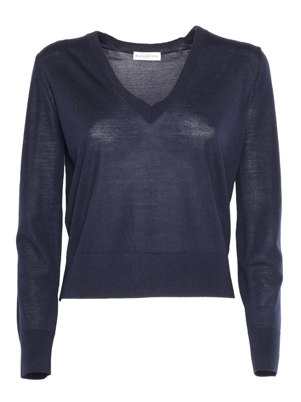 V-Neck Knitted Jumper