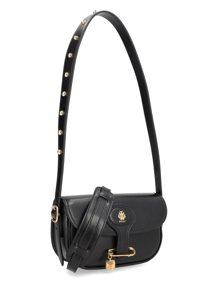 Logo Printed Shoulder Bag