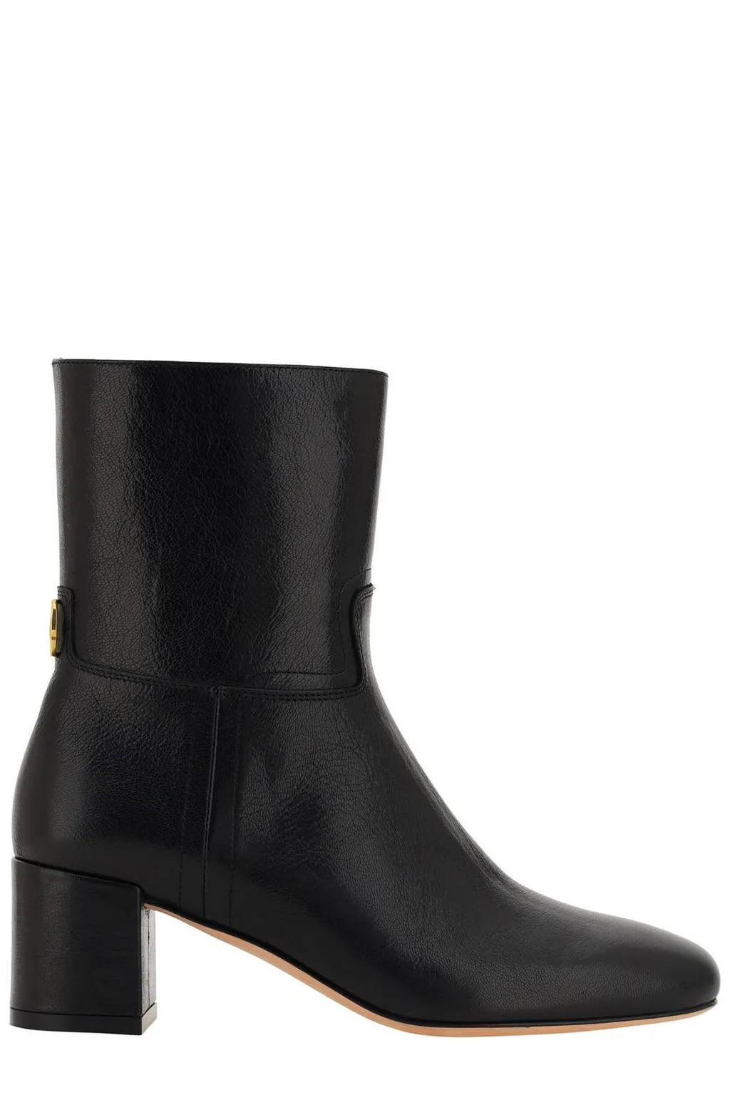 Almon-Toe High-Ankle Boots