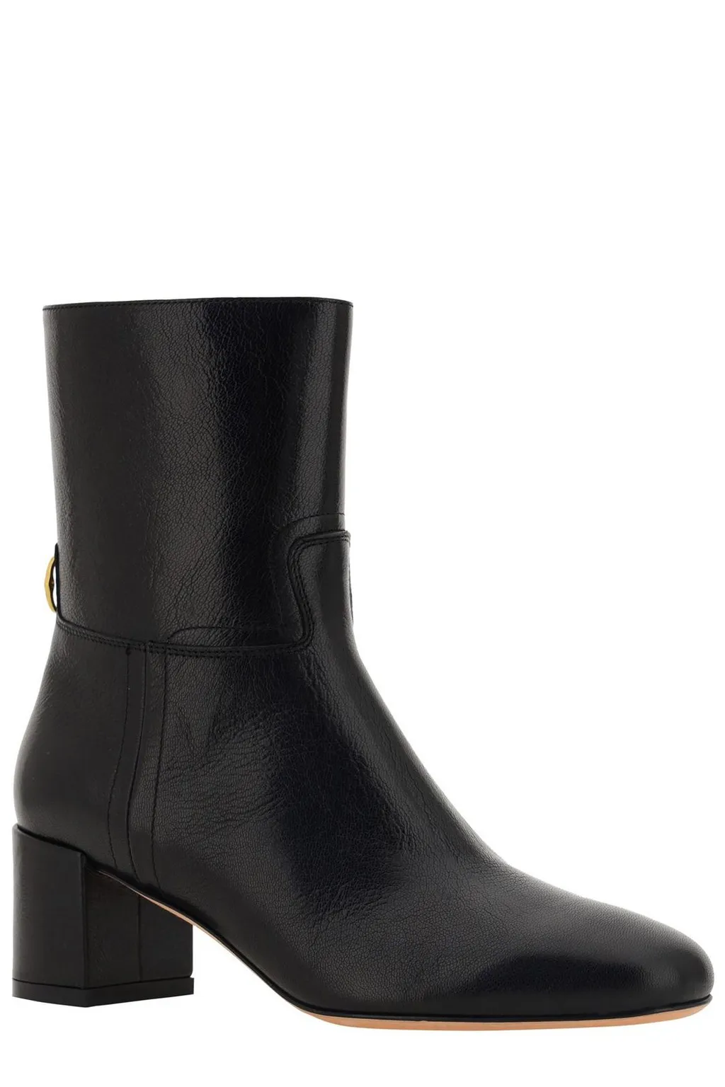 Almon-Toe High-Ankle Boots