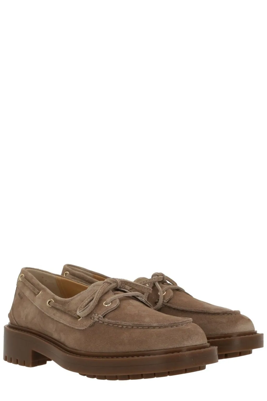 Lace-Up Flat Shoes