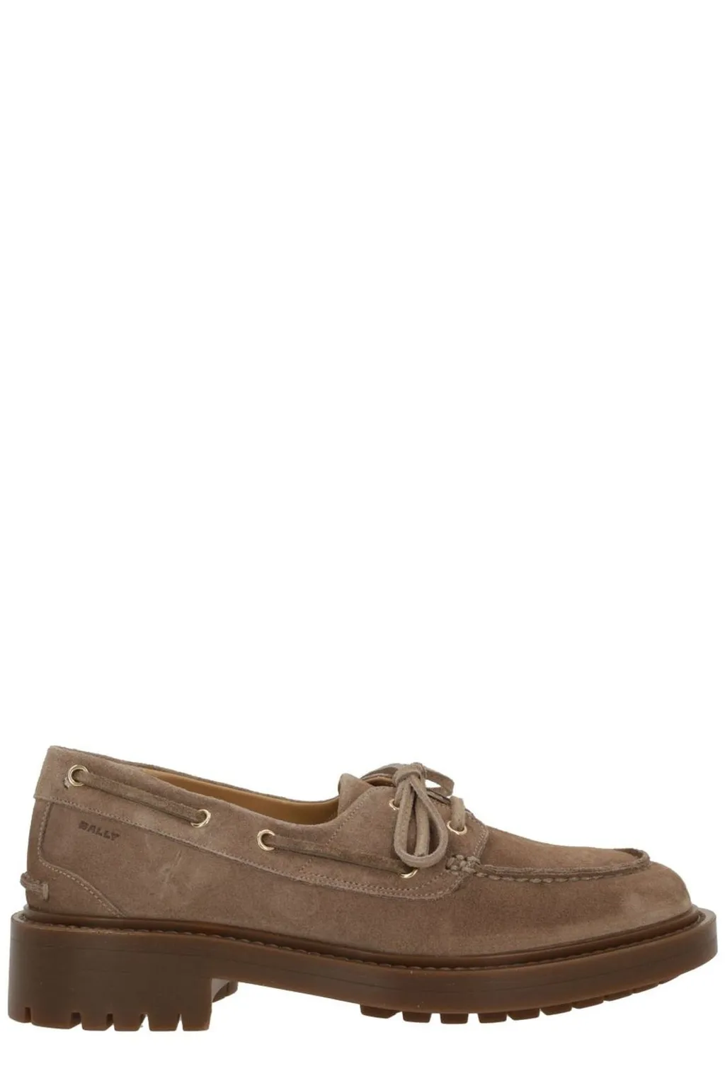 Lace-Up Flat Shoes