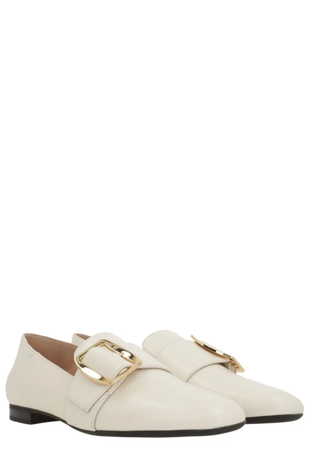 Buckled Flat Shoes