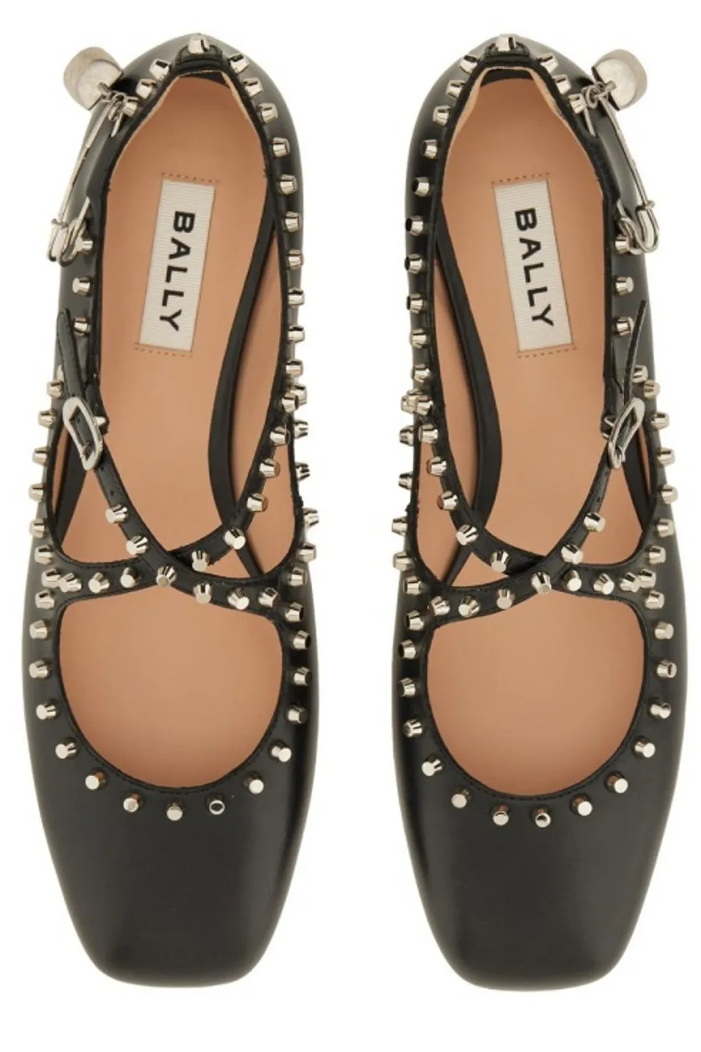 Ballyrina Buckle-Strap Ballerina Shoes