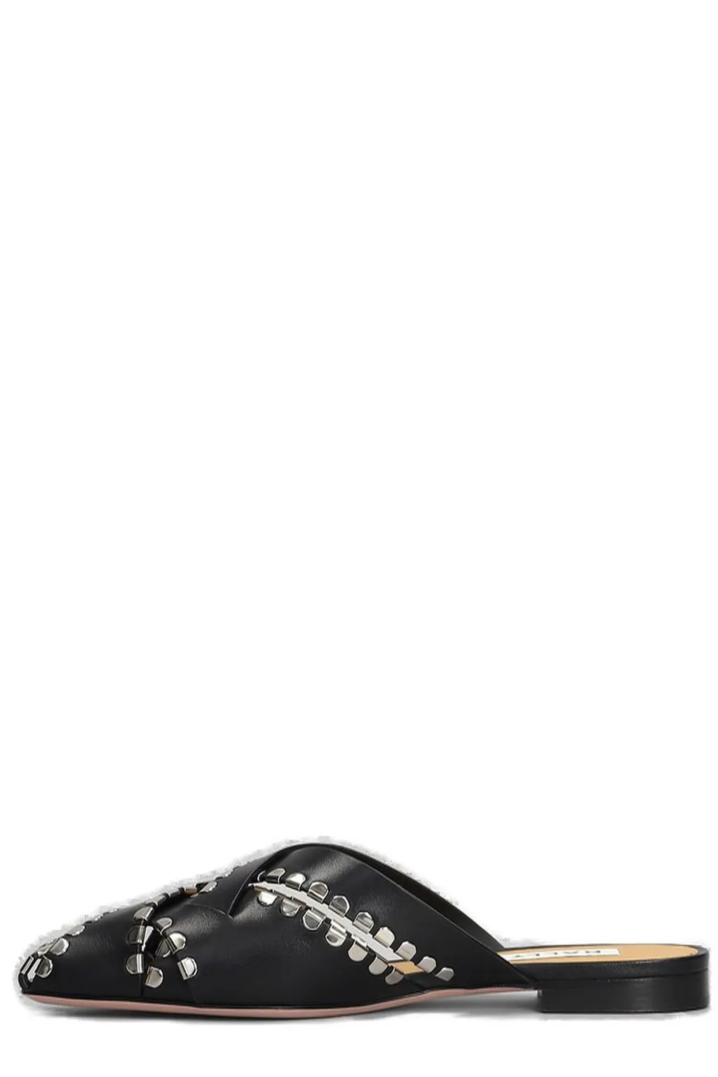 Embellished Slip-On Flat Shoes