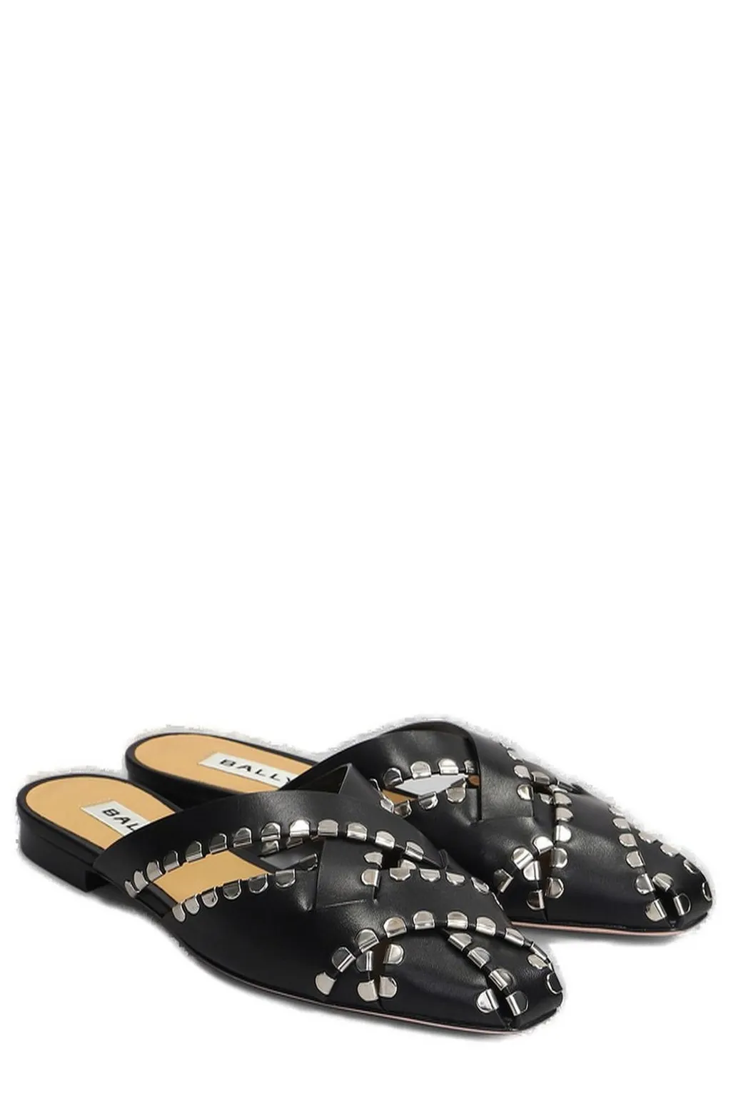 Embellished Slip-On Flat Shoes