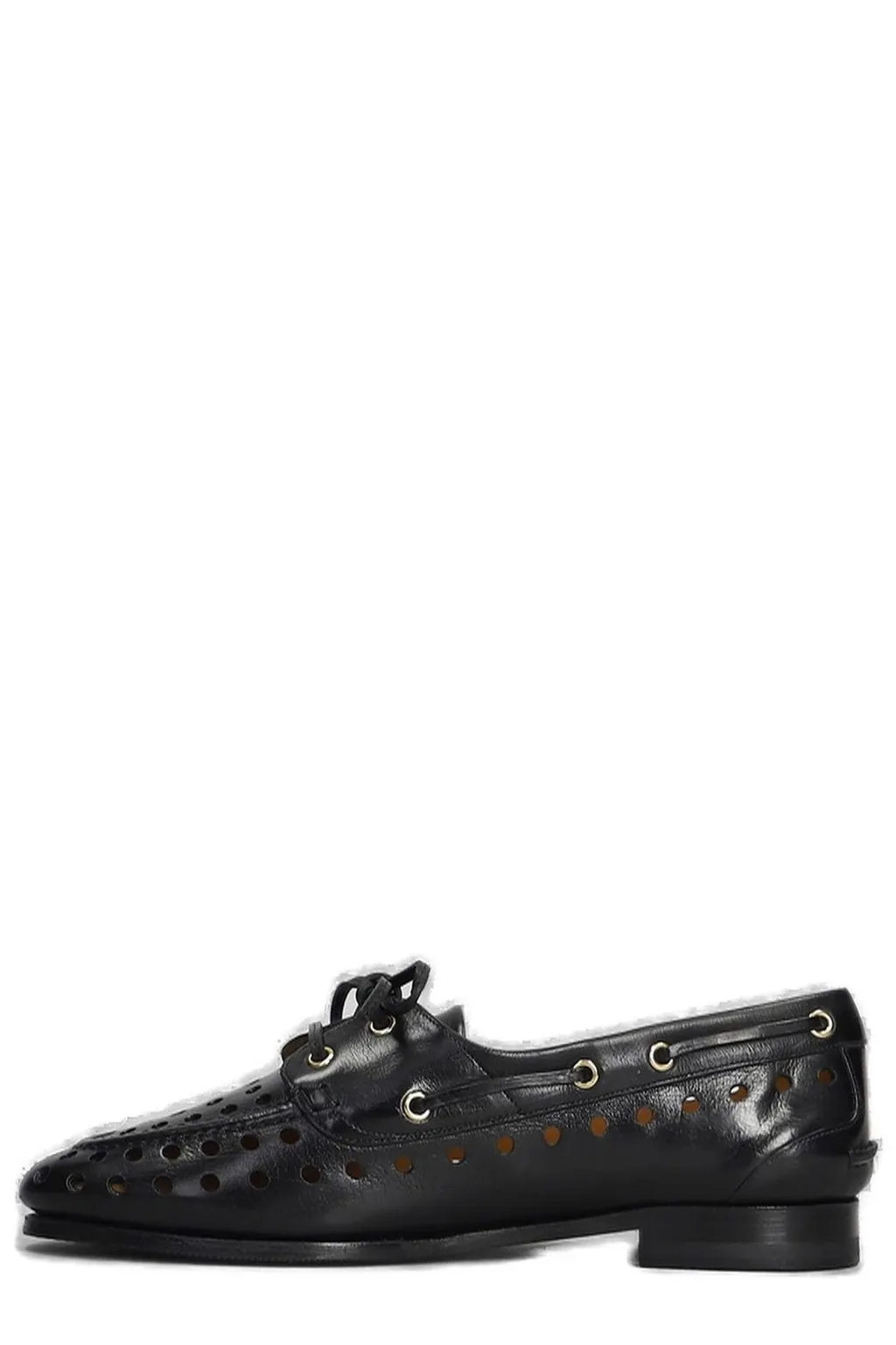Plume Lace-Up Loafers
