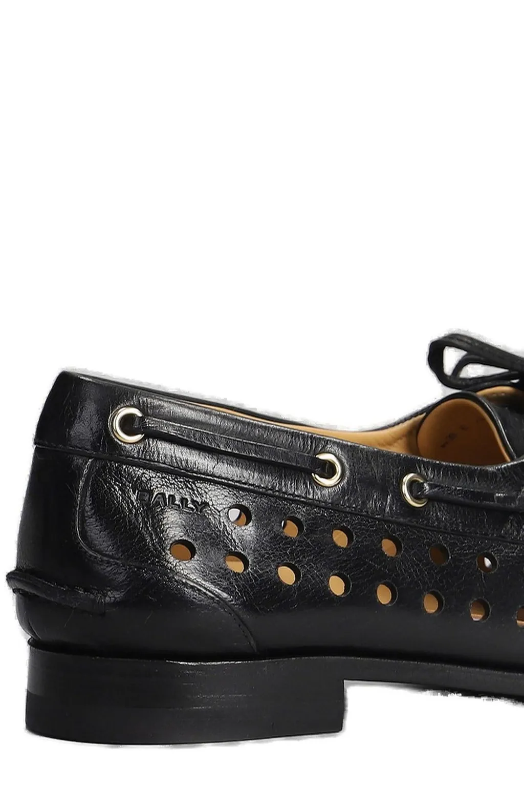 Plume Lace-Up Loafers