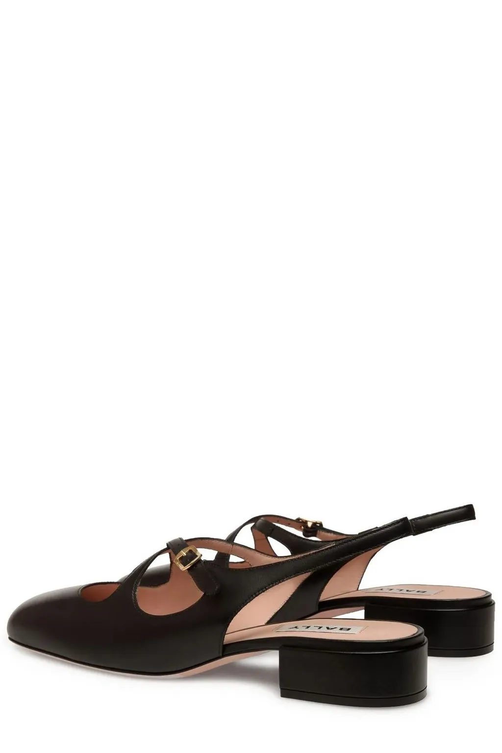 Slingback Block Heel Sandals