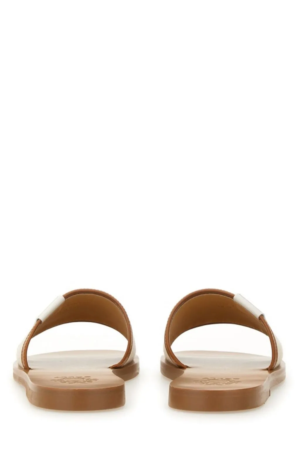 Logo Patch Open-Toe Slides
