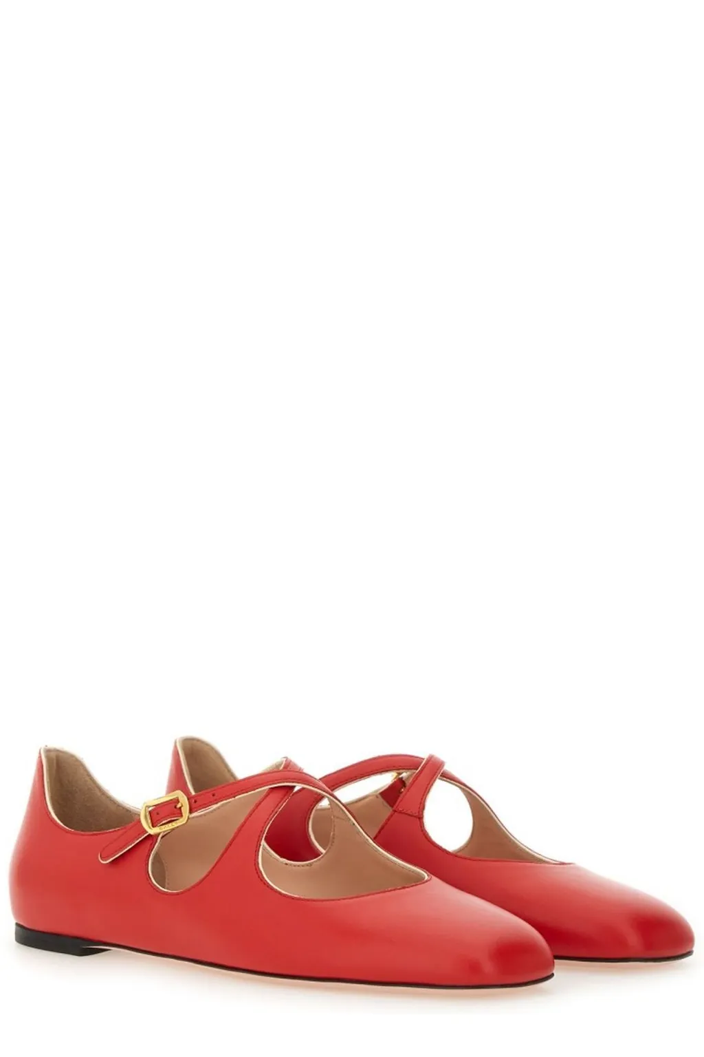 Strapped Flat Shoes