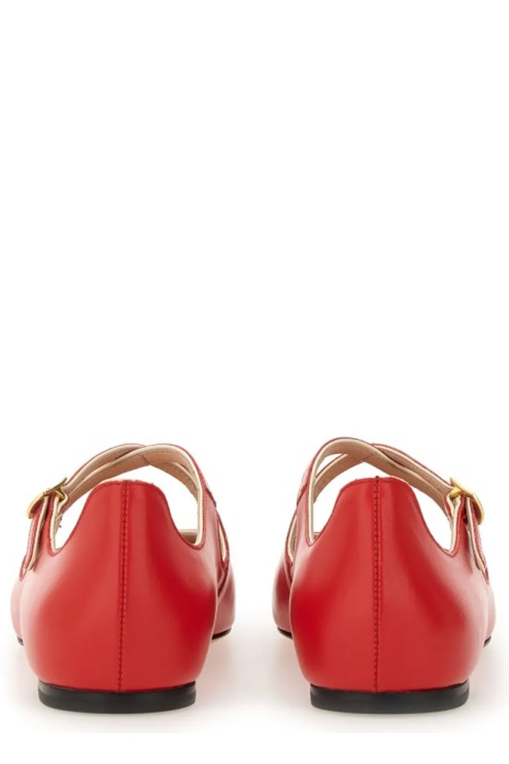 Strapped Flat Shoes