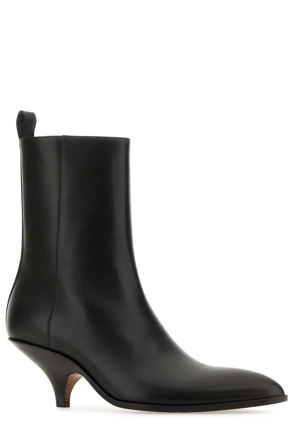 Side Zipped Pointed Toe Boots