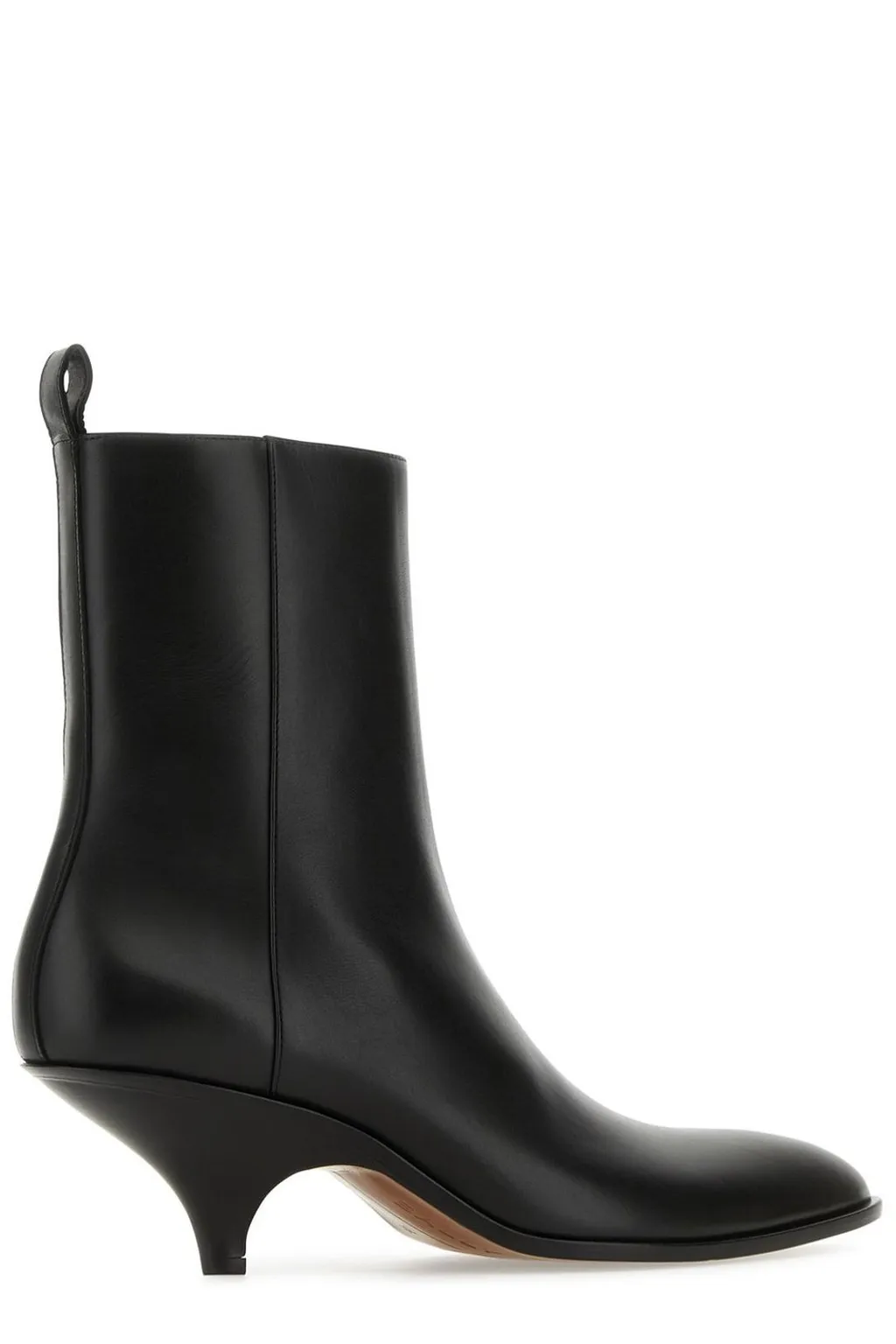 Side Zipped Pointed Toe Boots