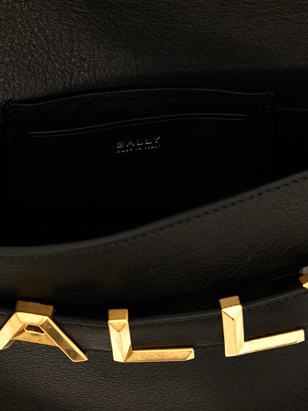 Logo Plaque Crossbody Bag