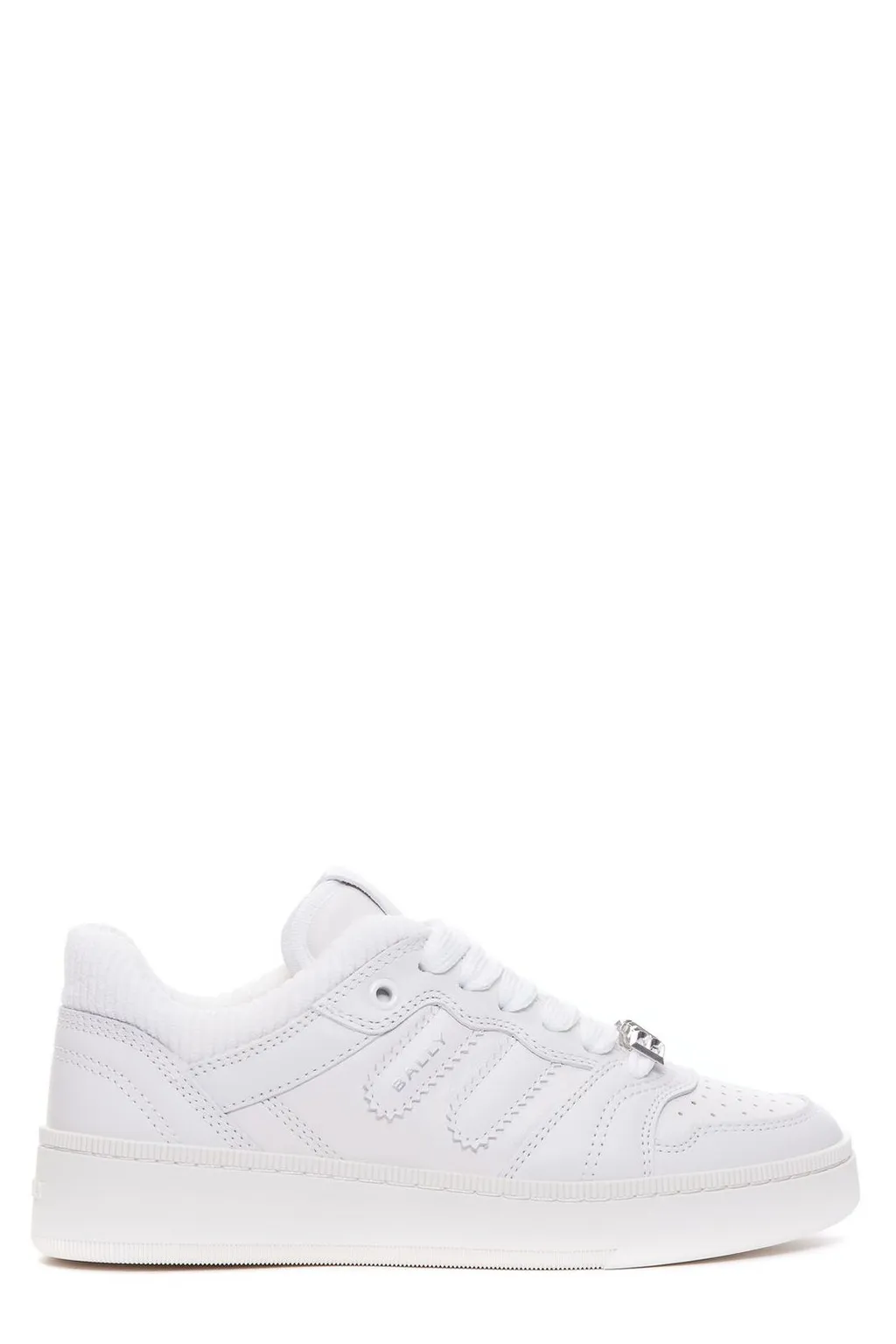 Round Toe Lace-Up Sneakers