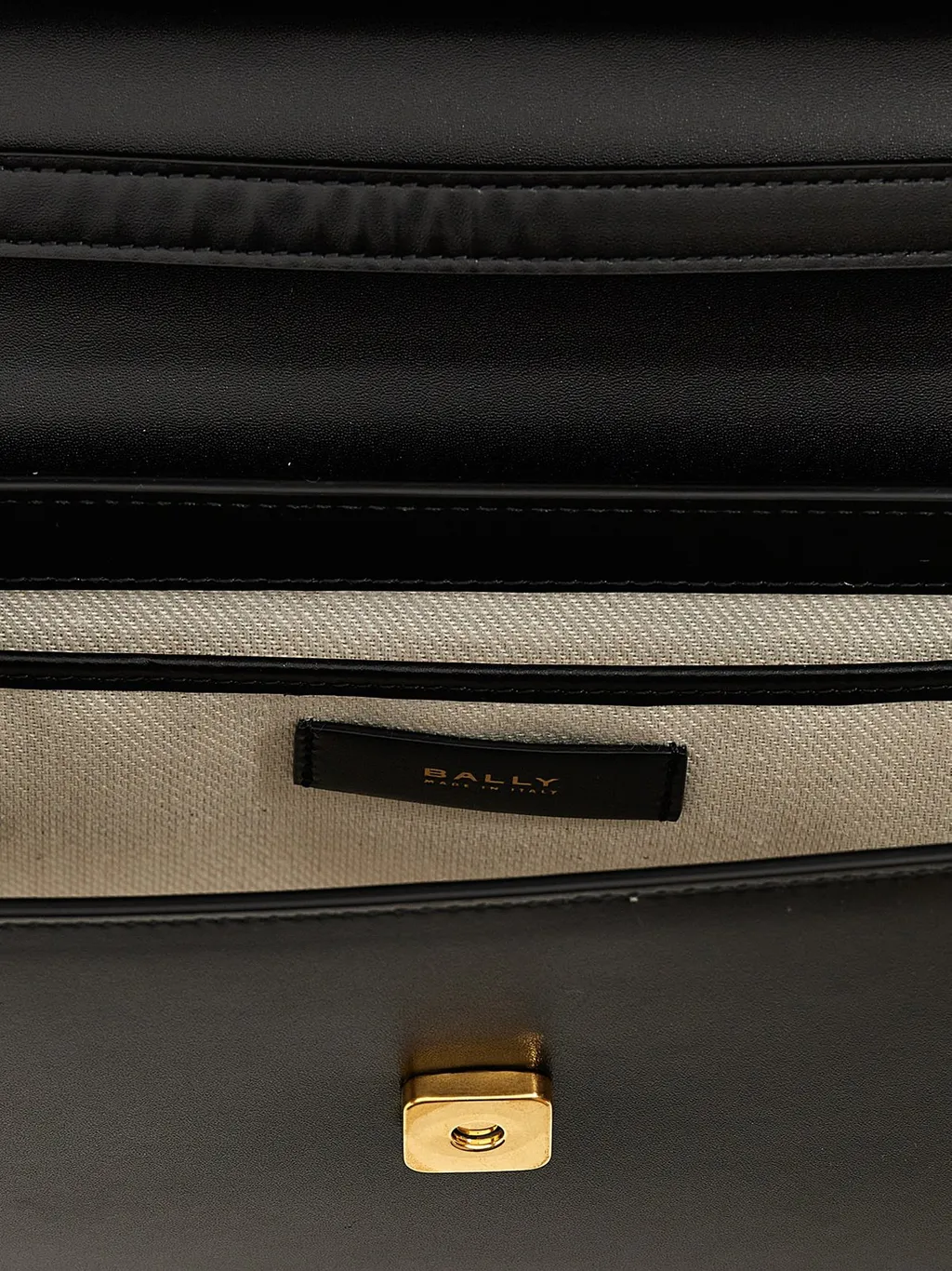 Logo Plaque Shoulder Bag