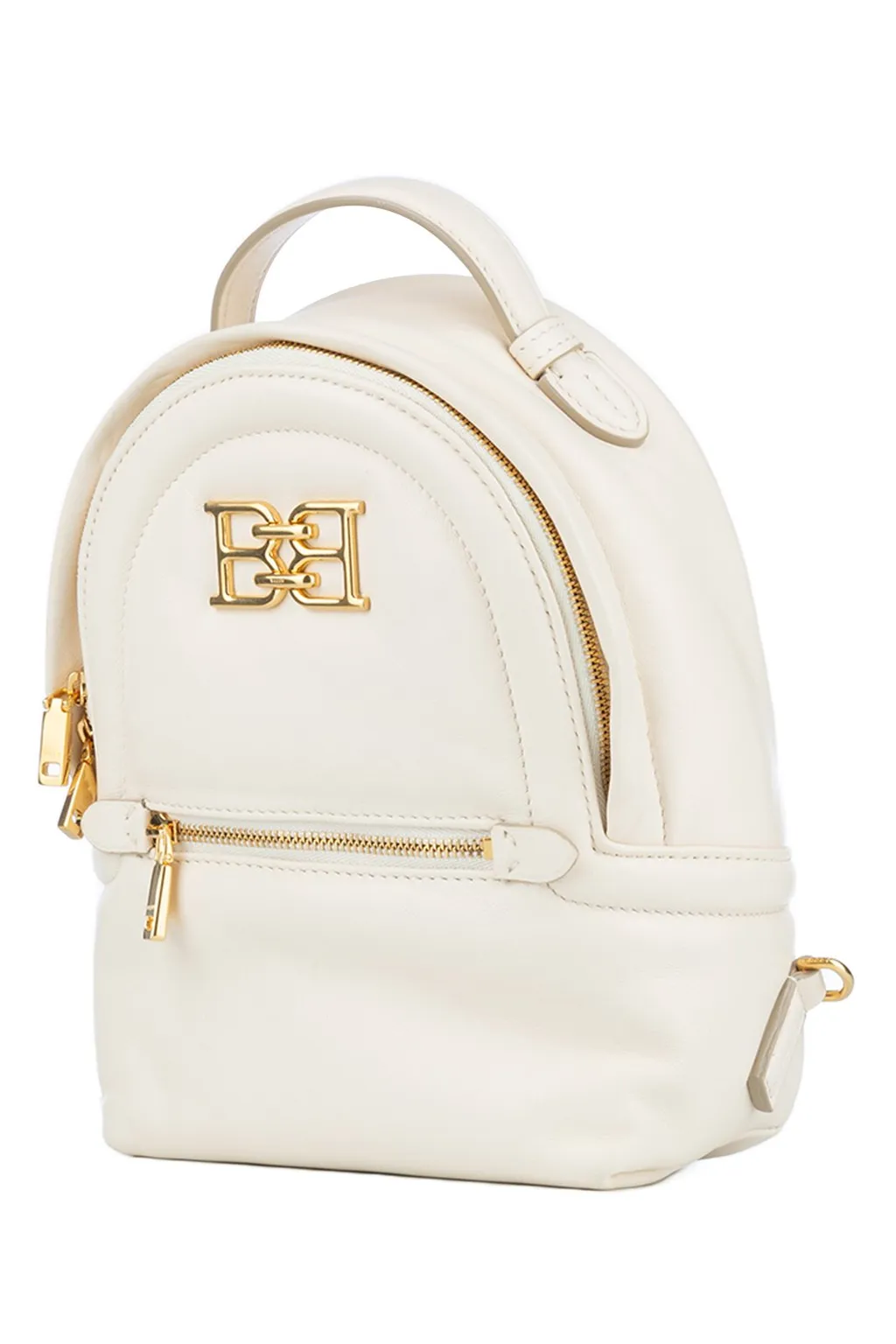 Logo-Plaque Zipped Backpack