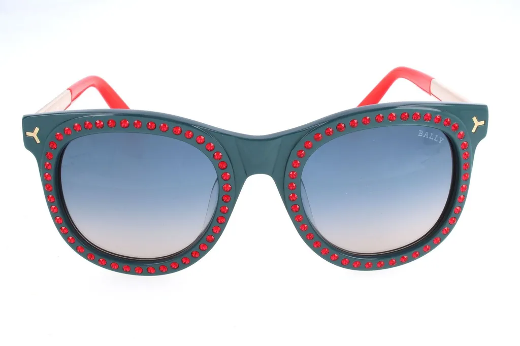 Studded Cat-Eye Frame Sunglasses