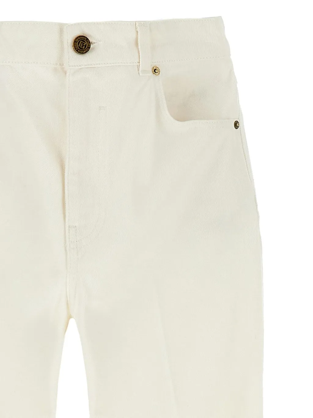 Straight-Leg Denim Jeans
