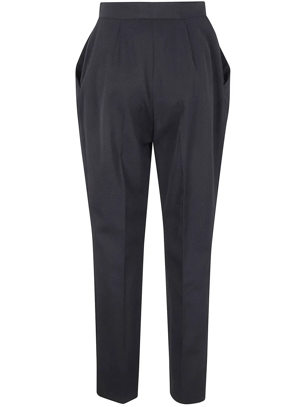 High Waist Pleat Detailed Tailored Trousers